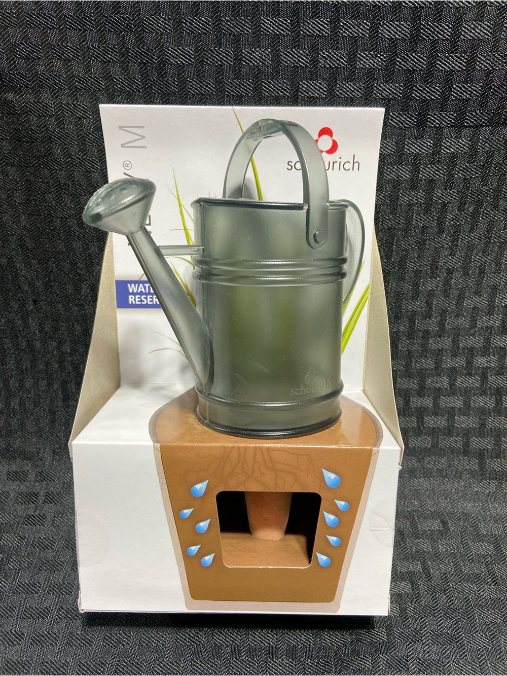 Scheurich Nelly M Self-Watering Plant Tool -Clear Gray